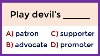 English Idioms Quiz 📖 | If you score over 90% on this quiz, you are AMAZING!