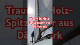 Traumyacht aus D&auml;nemark - Holz-Spitzgatter von Ebbe Andersen  #sailing #classicboat