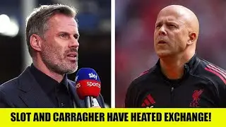 Arne Slot And Jamie Carragher Have FIREY TV EXCHANGE Amid Disagreement!