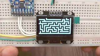 ESP32 Infinite Maze Generator | Procedural Game Generation
