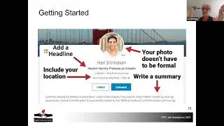 Recording of 7/19/21 Program: How to Use LinkedIn for Job Searching
