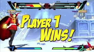 PSN FT5 set bblue15 (Deadpool, Dante, Magneto, Strange)  vs Vlafaris (Felicia, Morrigan, Strider)