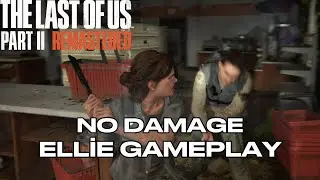 NO DAMAGE - Ellie Williams Gameplay - Zorluk: Zor - The Last Of Us Part 2