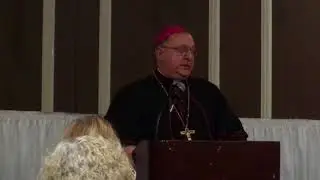 Bill Morton receives the Saint Joseph the Worker Award at Bishop's Dinner and Awards Ceremony 2017 1