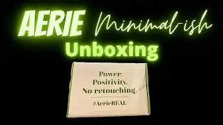 Aerie&rsquo;s New Minimal-Ish Skincare Line Unboxing | Influenster Voxbox 2020| College Student Friendly ✨