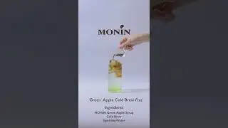 [MONIN] GREEN APPLE COLD BREW FIZZ