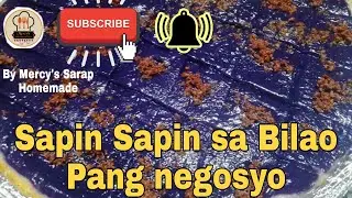 Sapin Sapin sa Bilao Pang negosyo with costing✨by Mercy's Sarap Homemade