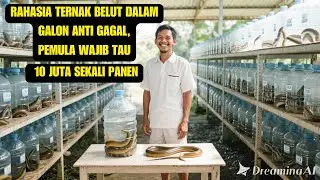 “Cara Ternak Belut di Galon Anti Gagal! Pemula Wajib Tahu”.