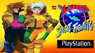 Обзор игры X-Men vs Street Fighter - Шедевр для Playstation
