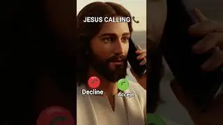 Jesus CALLING 📞#jesus #call #ringing #phone #christianmotivation #christian #christianity #shorts