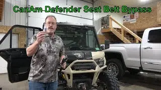 Обход/переключение ремня безопасности Can-Am Defender — простое руководство по установке