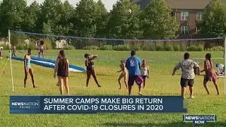 Summer camps make a big return after COVID-19 closures in 2020