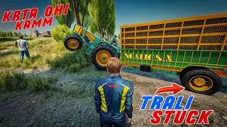 Visiting Happy farm & with 855 Dinosaur and Stuck in mud | FS22