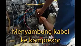 Cara menyambung kabel kompresor  Ac mobil yg putus