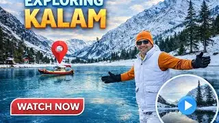 Heavy Snowfall aur Frozen Lakes! 🏔️ Exploring Mahodand & Safiullah Lake in Winter.