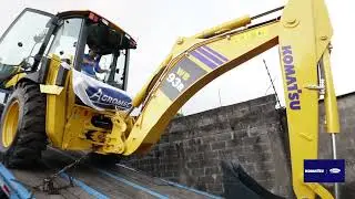 Entrega retroexcavadora Komatsu WB93R-5E0