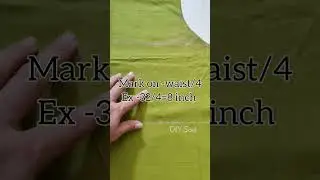 Easy Simple brand style kurti cutting|diysoul #shorts #stiching