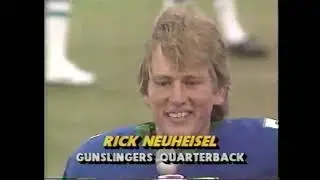 USFL Houston Gamblers @ San Antonio Gunslingers, Mar 5, 1984