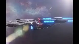 Excelsior class 4 - star trek federation star ship concept for Picard Era