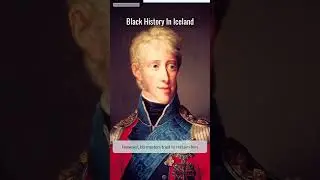 Black History in Iceland in 60-second! #shorts