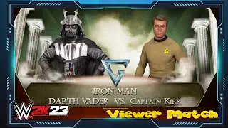 WWE 2k24 Peoples Choice - Darth Vader VS Captain Krik #ironmanmatch