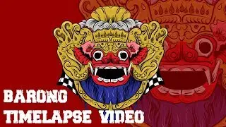 Barong - Vector Timelapse Video 