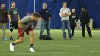 Justin Watson Pro Day