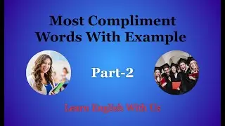 Compliment Words Part-2 ||  #english #englishwords #compliments #complimentwords #vocabularywords
