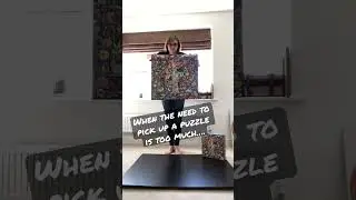 So you&rsquo;ve just finished a puzzle and then comes the pick up!