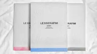 ☆ LE SSERAFIM 3-й мини-альбом ❝ EASY ❞ Распаковка фотокниги (том 1 + том 2 + том 3) ☆