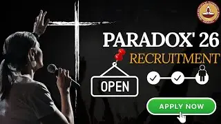 PARADOX ’26 RECRUITMENT IS LIVE! 🚀 | Join the Team (Roles & How to Apply)