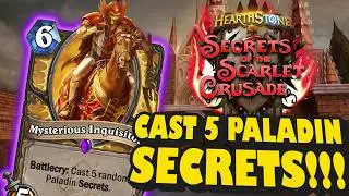 ALL the Secrets of Secrets of the Scarlet Crusade (and other cards)!!!