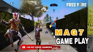 FF GAME PLAY SQUAD BR RANK HEAD SHOT GAME PLAY WITH MAG-7 HEAD SHOT TOP १० KiLL ☠️😱