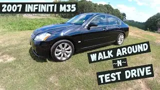 Обзор и тест-драйв Infiniti M35 2007 года