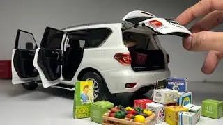 Most Realistic Nissan Patrol 5.6 V8 1/18 Scale Model Diecast Car Unboxing Paudi Models