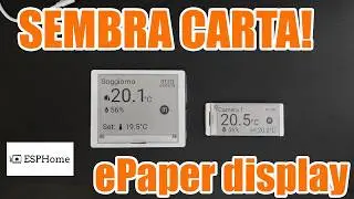 Controllo la temperatura della camera con epaper display