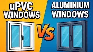 uPVC Windows vs Aluminium Windows | Kaun Si Behtar Hai?| 