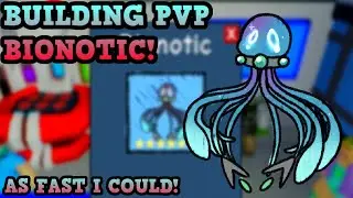 Roblox Doodle World | BUILDING A TRAINED PVP BIONOTIC!