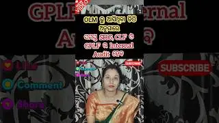 Letter from OLM/SHG, CLF, GPLF Internal Audit #internalaudit #olm #letter #missionshakti #dsambition