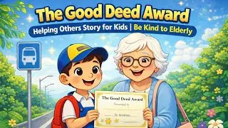 The Good Deed Award 🏆 Helping Others Story for Kids | Be Kind to Elderly