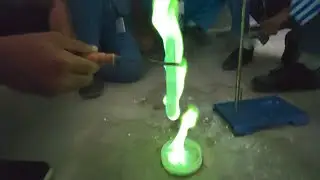 Green Fire 🔥 #Greenfire #greenfirecrackers 