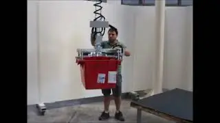 Lean Manufacturing - 4Lean - Pneumatic cable balancer with clamp for cassettes