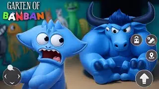 Garten Of Banban - Blue Scary Monster Survival +Jumpscare (New Update)