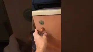 Cruise stateroom refrigerator tip