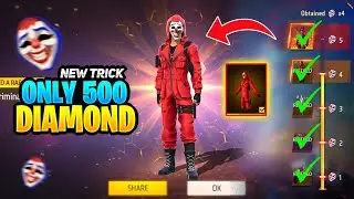 Only 500 Diamond Red Criminal Bundle 😱 | 1 Bar Dekhlo Spin Karne Se Pahele | Garena Free Fire