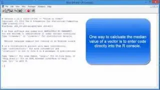 Find Median Value with R Programming Language - Statistics Tutorial