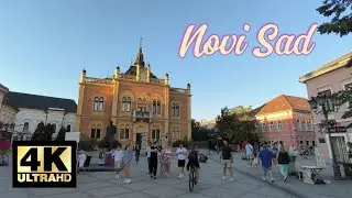 Novi Sad, Serbia &mdash; walk through city center to a beautiful park