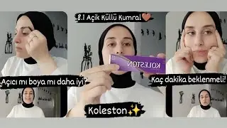 Kaş Açma Yöntemi✨ 8.1 Açık Küllü Kumral Kaş Boyama🤎 Açıcı mı boya mı? #koleston  🎨 (Kadriyoloji)