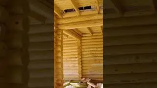 Еще один сруб с этапа отделки  #домизбревна #стройка #сруб #сруб #wood #woodworking