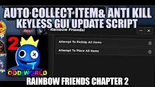 Rainbow Friends 2 Script Auto Collect All Item Showcase | Mobile & Pc (Pastebin)